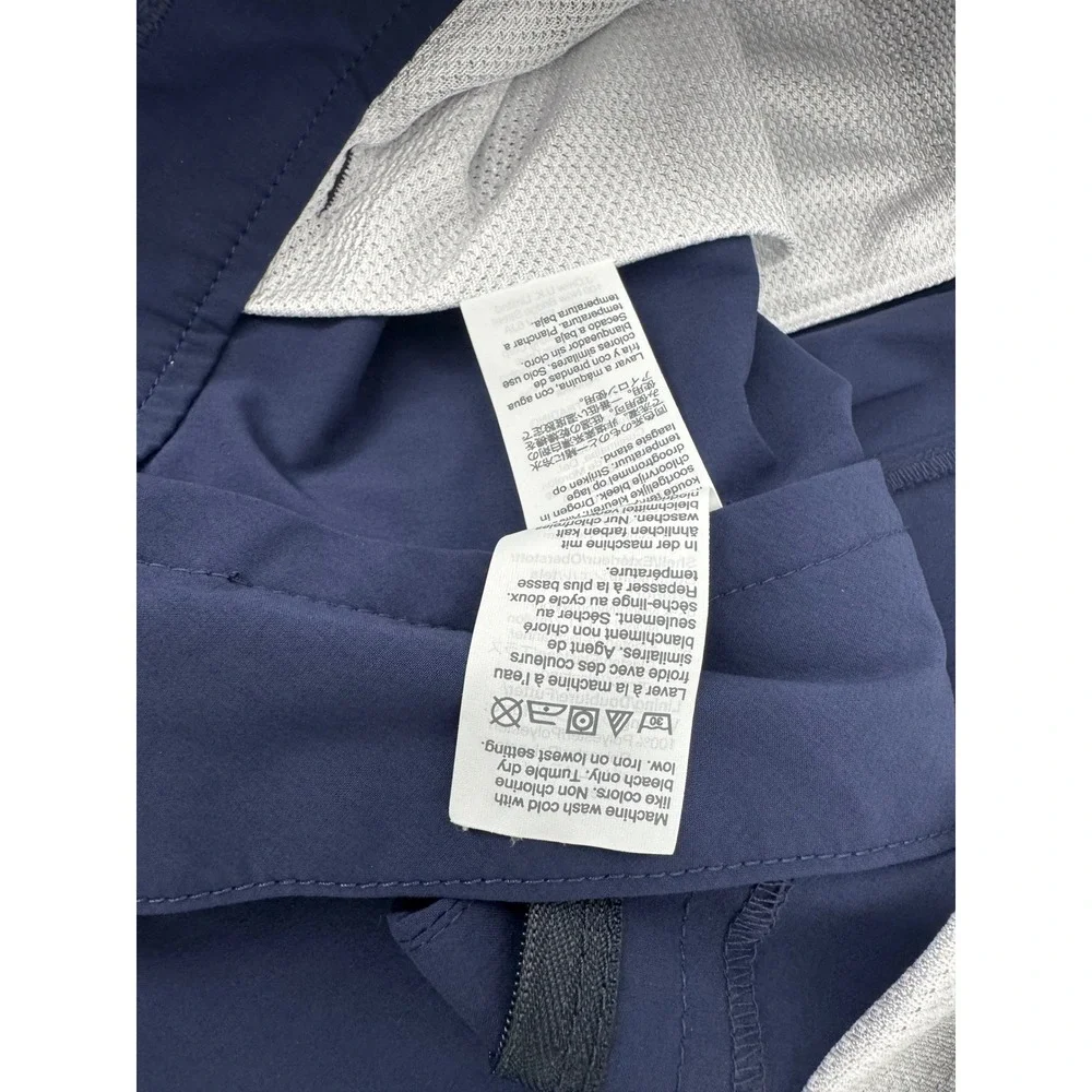 J.Crew Flex Rivington Navy Blue Tech Shorts Mens 33  Performance Golf Summer